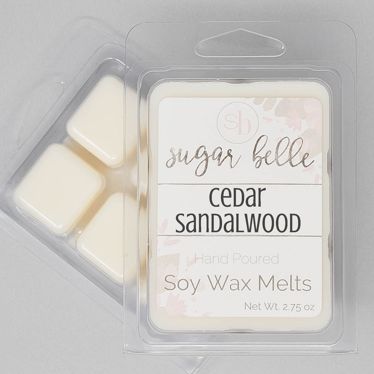 Jane Bernard Soy Blend, Wax Melt, 2.5 Oz Net Wt, 1 Pack only with 6  Snappable Cubes in Clamshell