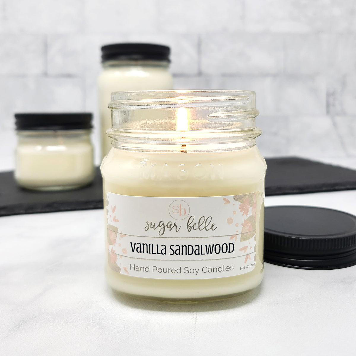 Vanilla Sandalwood Scented Soy Wax Melts – Sugar Belle Candles