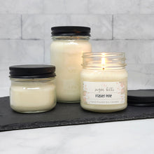 Pine Tree Scented Soy Candles | Mason Jars