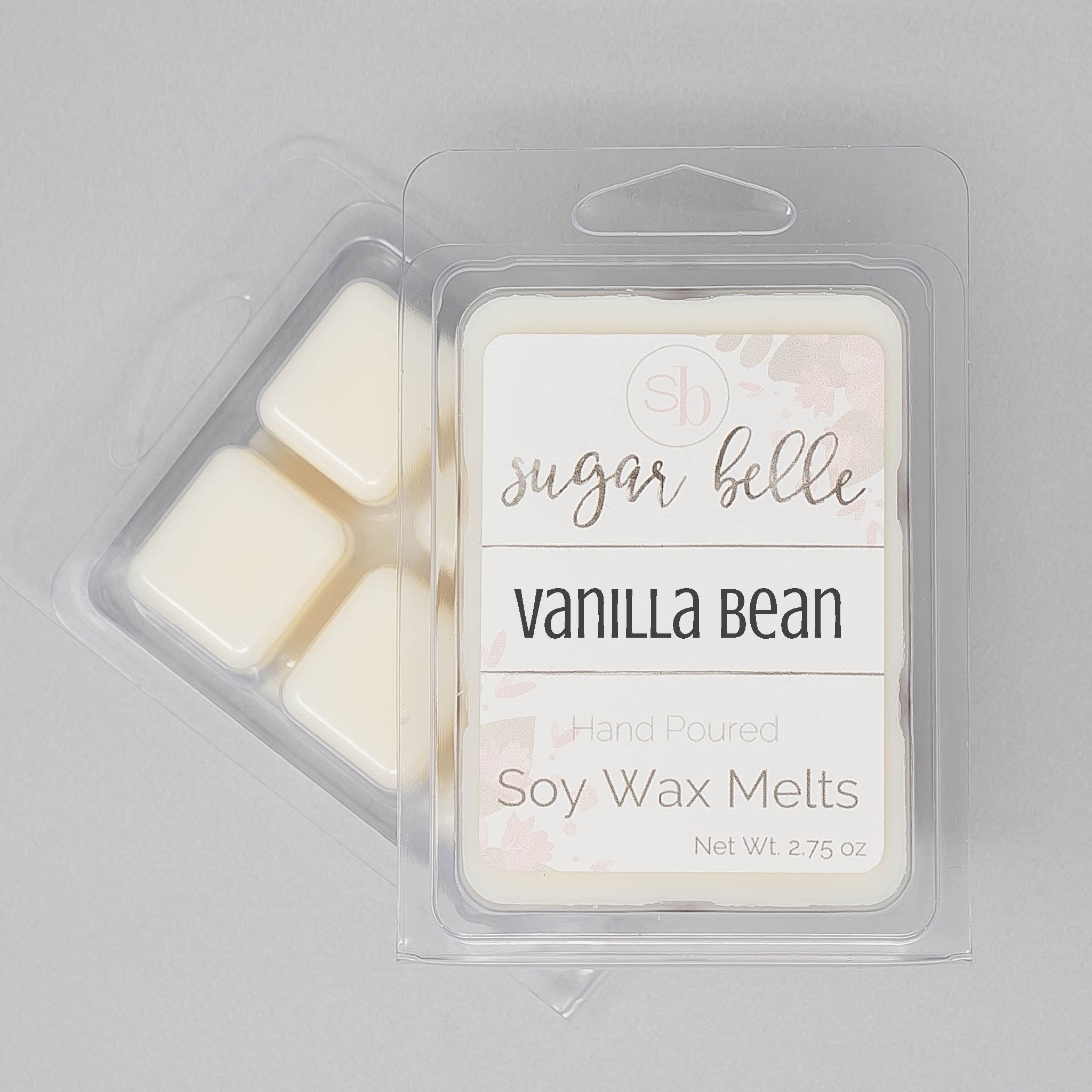 Vanilla Bean Scented Soy Wax Melts – Sugar Belle Candles